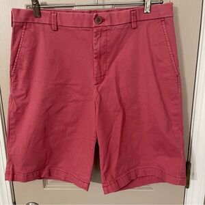 Izod Saltwater Stretch men’s flat front four pocket chino shorts. Sz 34.